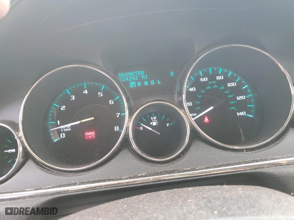 2016 Buick Enclave Leather with VIN 5GAKVBKDXGJ169440, listed as a Copart auction lot 42916915 with 124,242 mi miles and Salvage Title. Bid and sale history available at carsss.com. Image 9.