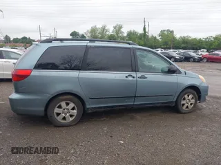 2005 Toyota Sienna CE with VIN 5TDZA23C25S248714, listed as a IAAI auction lot 42221277 with 318,125 mi miles and . Bid and sale history available at DreamBid. Image 6.