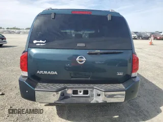 2007 Nissan Armada SE z VIN 5N1AA08A17N716168, wystawiony jako Copart lot #51837205 z przebiegiem 146 962 mil mil oraz Czysty tytuł • Clean title. Historia ofert i sprzedaży dostępna na DreamBid. Obrazek 7.