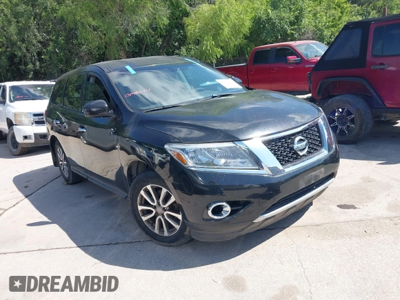 2015 Nissan Pathfinder SV with VIN 5N1AR2MN2FC642105, listed as a IAAI auction lot 42580343 with 228,957 mi miles and . Bid and sale history available at DreamBid. Image 1.