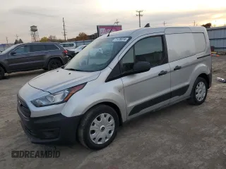 2021 Ford Transit Connect XL z VIN NM0LS6E23M1484778, wystawiony jako Copart lot #77478074 z przebiegiem 13 744 mil mil oraz Szkoda całkowita • Salvage title. Historia ofert i sprzedaży dostępna na DreamBid. Obrazek 1.