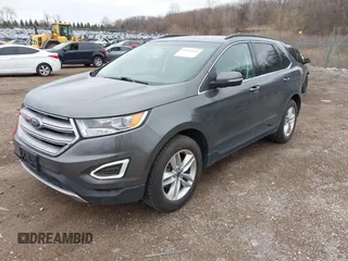 2016 Ford Edge SEL with VIN 2FMPK3J91GBC04785, listed as a IAAI auction lot 41919569 with 107,889 mi miles. Bid and sale history available at carsss.com. Image 2.