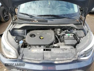 2014 Kia Soul + with VIN KNDJP3A53E7076791, listed as a Copart auction lot 50603305 with 53,662 mi miles and Salvage Title. Bid and sale history available at DreamBid. Image 11.