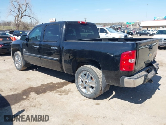 2013 Chevrolet Silverado 1500 LT with VIN 3GCPCSE01DG244414, listed as a IAAI auction lot 41770383 with 162,559 mi miles and . Bid and sale history available at DreamBid. Image 3.