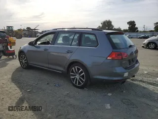 2016 Volkswagen Golf SportWagen TSI S with VIN 3VWC17AU2GM518474, listed as a Copart auction lot 46918065 with 63,374 mi miles and Salvage Title. Bid and sale history available at carsss.com. Image 2.