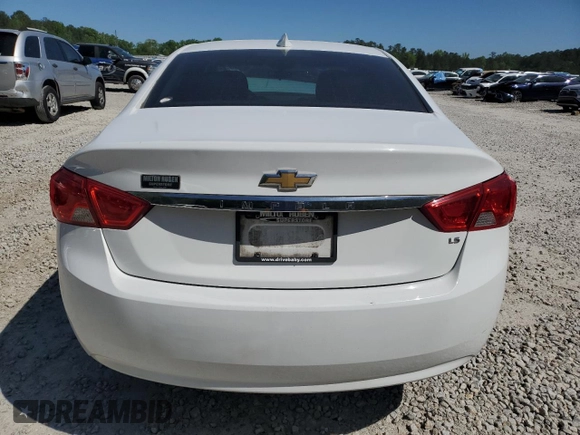 2016 Chevrolet Impala LS with VIN 1G11X5SA5GU161975, listed as a Copart auction lot 53247625 with 114,939 mi miles and Salvage title. Bid and sale history available at DreamBid. Image 6.