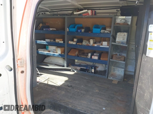 2013 Ford Econoline Cargo Commercial with VIN 1FTNE1EW8DDB33694, listed as a IAAI auction lot 42126043 with 192,206 mi miles and . Bid and sale history available at DreamBid. Image 8.