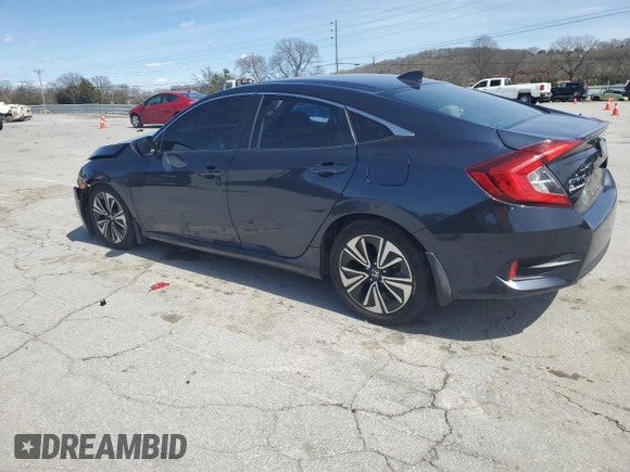 2017 Honda Civic Sedan EX-T with VIN 19XFC1F32HE023971, listed as a Copart auction lot 50158895 with 143,686 mi miles and Salvage Title. Bid and sale history available at carsss.com. Image 2.