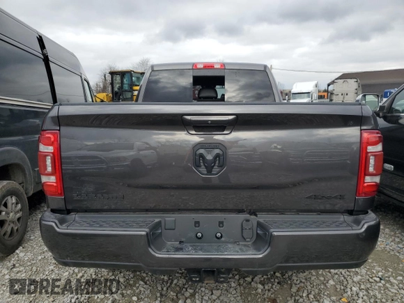 2024 Ram 3500 Laramie with VIN 3C63RRML8RG220255, listed as a Copart auction lot 85266064 with 4,901 mi miles and Salvage Title. Bid and sale history available at carsss.com. Image 6.