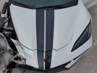 2023 Chevrolet Corvette 2LT with VIN 1G1YB3D46P5131211, listed as a Copart auction lot 41807615 with 9,204 mi miles and Salvage Title. Bid and sale history available at carsss.com. Image 12.