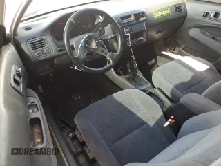 2000 Honda Civic EX with VIN 1HGEJ8241YL019024, listed as a Copart auction lot 75233004 with 159,719 mi miles and Salvage Title. Bid and sale history available at carsss.com. Image 8.