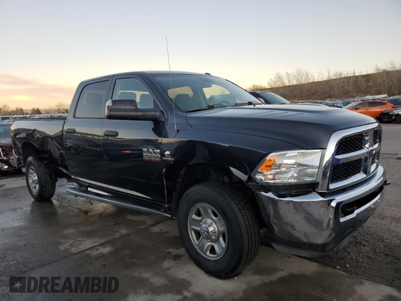 2017 Ram 2500 Tradesman with VIN 3C6UR5HL6HG655720, listed as a Copart auction lot 81368864 with 135,297 mi miles and Salvage title. Bid and sale history available at DreamBid. Image 4.
