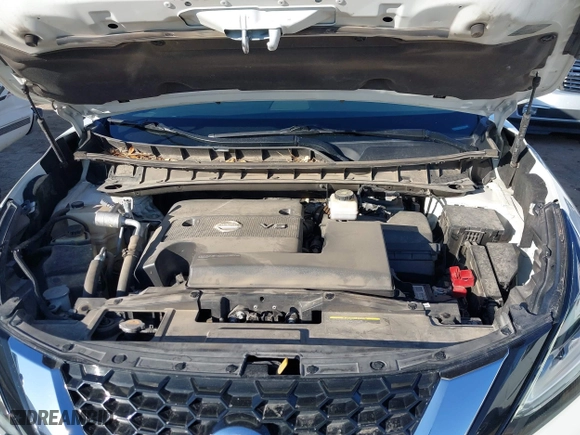 2021 Nissan Murano S with VIN 5N1AZ2AS0MC135856, listed as a IAAI auction lot 41006416 with 49,804 mi miles. Bid and sale history available at carsss.com. Image 10.