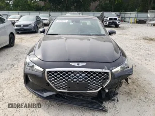 2020 Genesis G70 2.0T z VIN KMTG44LA8LU053493, wystawiony jako Copart lot #63290514 z przebiegiem 51 108 mil mil oraz Szkoda całkowita • Salvage title. Historia ofert i sprzedaży dostępna na DreamBid. Obrazek 5.