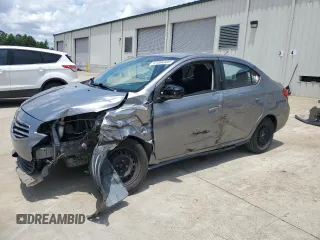 2019 Mitsubishi Mirage ES with VIN ML32F3FJ4KHF11827, listed as a Copart auction lot 61084335 with 126,577 mi miles and Salvage title. Bid and sale history available at DreamBid. Image 1.