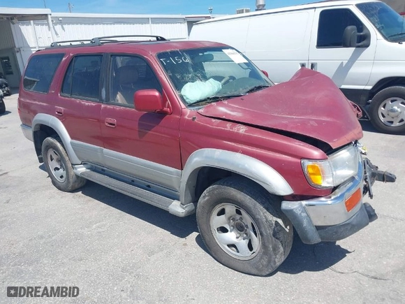 1998 Toyota 4Runner with VIN JT3GN87R7W0061541, listed as a IAAI auction lot 41966535 with 308,151 mi miles. Bid and sale history available at carsss.com. Image 1.