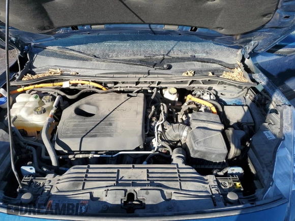 2020 Ford Escape Titanium Hybrid with VIN 1FMCU9DZXLUB46252, listed as a Copart auction lot 88801835 with 64,443 mi miles and Salvage title. Bid and sale history available at DreamBid. Image 12.
