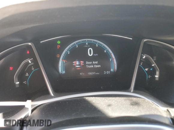 2016 Honda Civic EX-T z VIN 19XFC1F35GE029827, wystawiony jako Copart lot #55698325 z przebiegiem 108 297 mil mil oraz Szkoda całkowita • Salvage title. Historia ofert i sprzedaży dostępna na DreamBid. Obrazek 9.