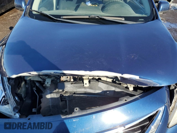 2012 Nissan Versa SV with VIN 3N1CN7AP8CL880295, listed as a Copart auction lot 46286555 with 140,207 mi miles and Salvage Title. Bid and sale history available at carsss.com. Image 11.