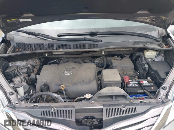 2017 Toyota Sienna LE with VIN 5TDJZ3DC5HS182934, listed as a IAAI auction lot 42202318 with 57,798 mi miles and . Bid and sale history available at DreamBid. Image 10.