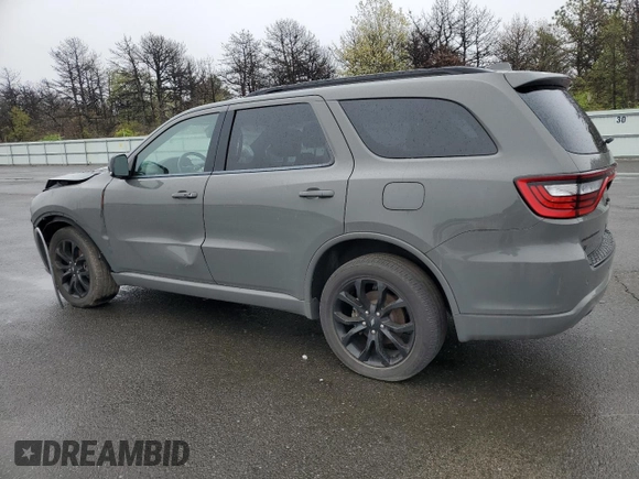 2020 Dodge Durango GT Plus with VIN 1C4RDJDG4LC394727, listed as a Copart auction lot 56004455 with 23,699 mi miles and Non repairable. Bid and sale history available at DreamBid. Image 2.