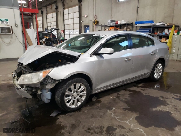 2013 Buick LaCrosse with VIN 1G4GA5ER1DF186033, listed as a Copart auction lot 88589525 with 0 mi miles and Non Repairable. Bid and sale history available at carsss.com. Image 1.