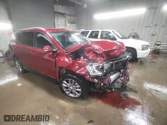 2024 GMC Terrain SLT z VIN 3GKALVEG1RL377701, wystawiony jako Copart lot #48513595 z przebiegiem 4 039 mil mil oraz Szkoda całkowita • Salvage title. Historia ofert i sprzedaży dostępna na DreamBid. Obrazek 14.