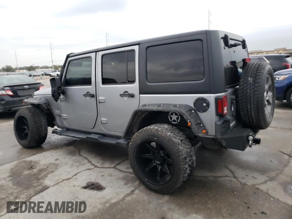 2018 Jeep Wrangler JK Unlimited Sahara with VIN 1C4HJWEG3JL922027, listed as a Copart auction lot 84173794 with 113,226 mi miles and Salvage Title. Bid and sale history available at carsss.com. Image 2.