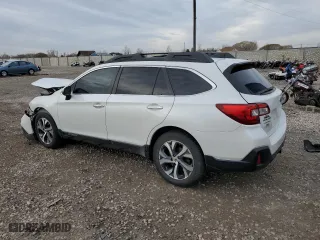 2018 Subaru Outback Touring with VIN 4S4BSATC2J3346836, listed as a Copart auction lot 43724705 with 112,914 mi miles and Salvage Title. Bid and sale history available at carsss.com. Image 2.