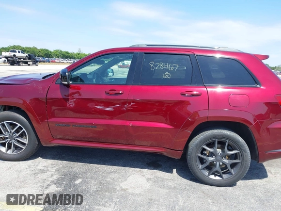 2019 Jeep Grand Cherokee Limited with VIN 1C4RJFBG7KC828467, listed as a IAAI auction lot 41822561 with 37,916 mi miles and . Bid and sale history available at DreamBid. Image 14.