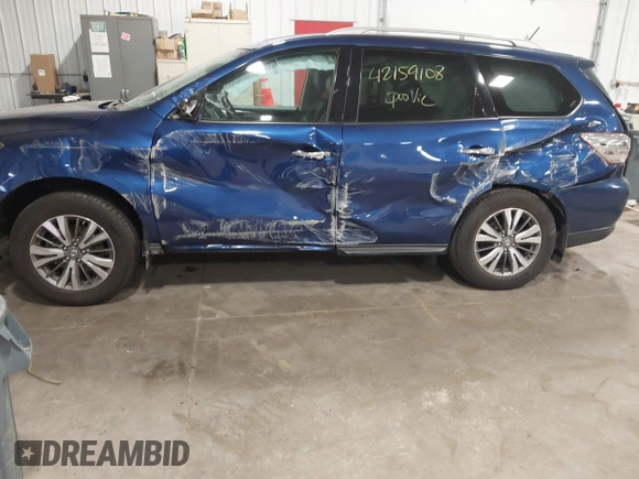 2018 Nissan Pathfinder SL with VIN 5N1DR2MM0JC678517, listed as a IAAI auction lot 42159108 with 93,617 mi miles and . Bid and sale history available at DreamBid. Image 6.