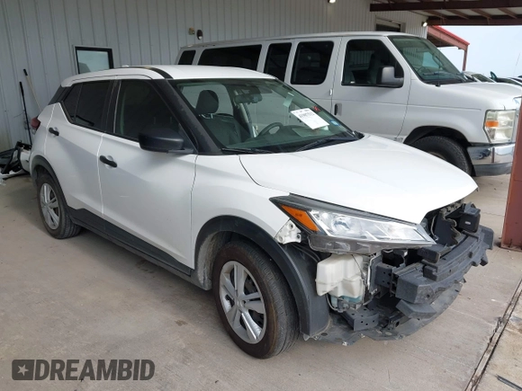 2021 Nissan Kicks S with VIN 3N1CP5BV4ML510992, listed as a IAAI auction lot 41907512 with 59,380 mi miles and . Bid and sale history available at DreamBid. Image 1.