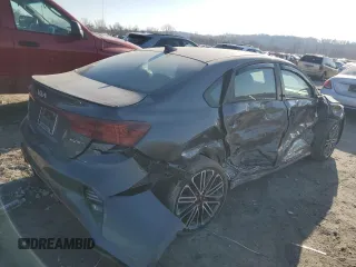 2024 Kia Forte GT with VIN 3KPF44AC8RE692589, listed as a Copart auction lot 48215805 with 30,887 mi miles and Salvage Title. Bid and sale history available at carsss.com. Image 3.