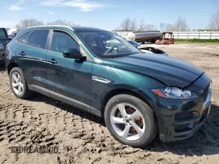 2018 Jaguar F-Pace 20d Premium with VIN SADCJ2FN7JA286177, listed as a Copart auction lot 46901605 with 88,067 mi miles and Clean Title. Bid and sale history available at DreamBid. Image 4.