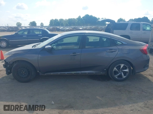 2020 Honda Civic LX with VIN 2HGFC2F65LH505932, listed as a IAAI auction lot 40046863 with 59,768 mi miles and . Bid and sale history available at DreamBid. Image 15.