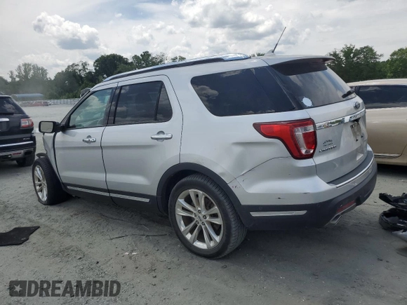 2018 Ford Explorer Limited с VIN 1FM5K7F84JGC51629, выставлен на аукционе Copart как лот 59979275 с пробегом 35 135 миль миль и Списание • Salvage title. История ставок и продаж доступна на DreamBid. Изображение 2.