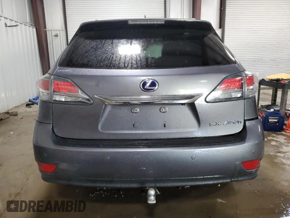 2013 Lexus RX 450h with VIN JTJBC1BA1D2063613, listed as a Copart auction lot 61199895 with 140,817 mi miles and Salvage title. Bid and sale history available at DreamBid. Image 6.
