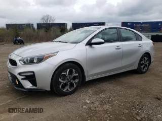 2019 Kia Forte LXS with VIN 3KPF24AD1KE058609, listed as a Copart auction lot 53287705 with 100,024 mi miles and Salvage Title. Bid and sale history available at carsss.com. Image 1.