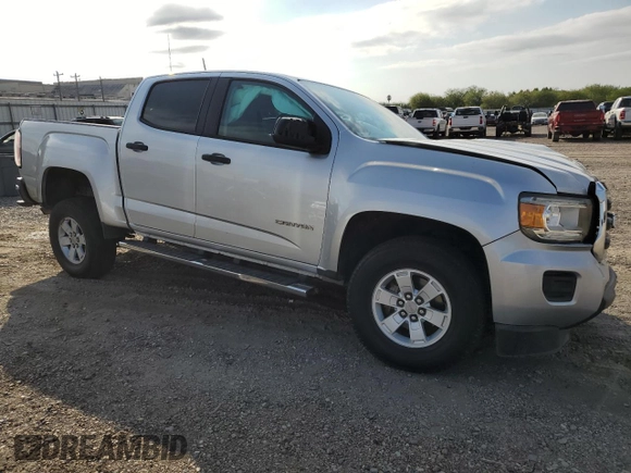 2016 GMC Canyon 2WD with VIN 1GTG5BE31G1383286, listed as a Copart auction lot 82579034 with 106,479 mi miles and Salvage Title. Bid and sale history available at carsss.com. Image 4.