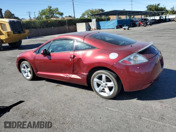 2006 Mitsubishi Eclipse GS with VIN 4A3AK24F26E038086, listed as a Copart auction lot 76982394 with 168,590 mi miles and Salvage Title. Bid and sale history available at carsss.com. Image 2.