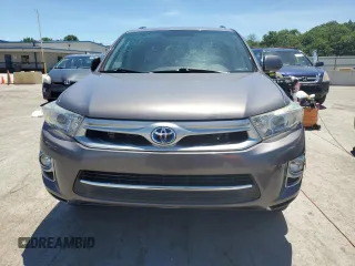 2011 Toyota Highlander Hybrid Limited with VIN JTEDC3EH6B2001214, listed as a Copart auction lot 61385054 with 0 mi miles and Salvage Title. Bid and sale history available at carsss.com. Image 5.