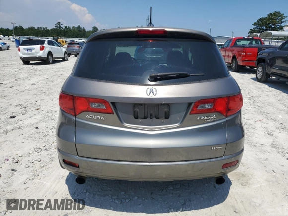 2008 Acura RDX Technology with VIN 5J8TB18548A000877, listed as a Copart auction lot 62715175 with 254,589 mi miles and Salvage title. Bid and sale history available at DreamBid. Image 6.