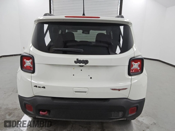 2021 Jeep Renegade Trailhawk with VIN ZACNJDC14MPN30502, listed as a Copart auction lot 54617315 with 23,889 mi miles and Clean title. Bid and sale history available at DreamBid. Image 6.