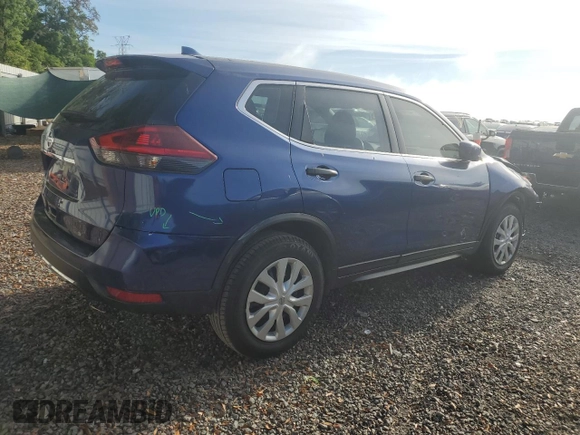 2019 Nissan Rogue SV with VIN JN8AT2MT9KW500495, listed as a Copart auction lot 50040825 with 79,576 mi miles and Salvage Title. Bid and sale history available at carsss.com. Image 3.