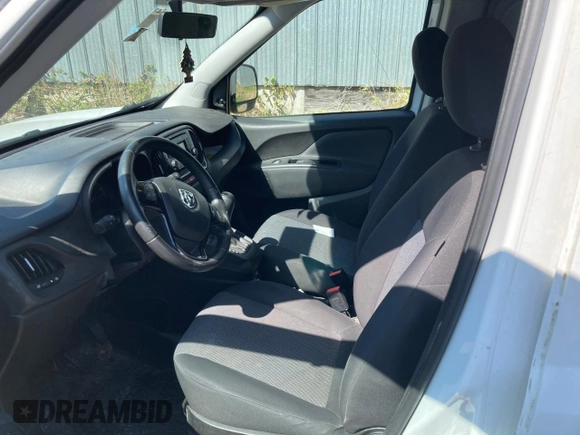 2015 Ram ProMaster City Cargo with VIN ZFBERFCT1F6951594, listed as a Copart auction lot 50612905 with 67,341 mi miles and Salvage Title. Bid and sale history available at DreamBid. Image 7.
