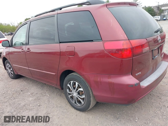 2005 Toyota Sienna CE z VIN 5TDZA23C25S242153, wystawiony jako IAAI lot #42096002 z przebiegiem 154 992 mil mil oraz . Historia ofert i sprzedaży dostępna na DreamBid. Obrazek 3.