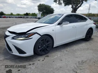 2022 Lexus ES 300h F Sport with VIN 58AGA1C15NU024210, listed as a Copart auction lot 60349895 with 134,663 mi miles and Salvage title. Bid and sale history available at DreamBid. Image 1.