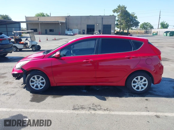 2012 Hyundai Accent GS with VIN KMHCT5AE6CU030446, listed as a IAAI auction lot 42477404 with 186,220 mi miles and . Bid and sale history available at DreamBid. Image 15.