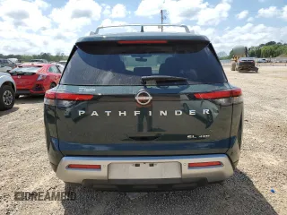 2024 Nissan Pathfinder SL z VIN 5N1DR3CC1RC259568, wystawiony jako Copart lot #53545965 z przebiegiem 10 585 mil mil oraz Szkoda całkowita • Salvage title. Historia ofert i sprzedaży dostępna na DreamBid. Obrazek 6.