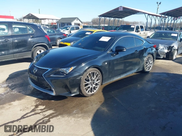 2016 Lexus RC 350 with VIN JTHHE5BC5G5012889, listed as a IAAI auction lot 41457032 with 105,620 mi miles. Bid and sale history available at carsss.com. Image 19.